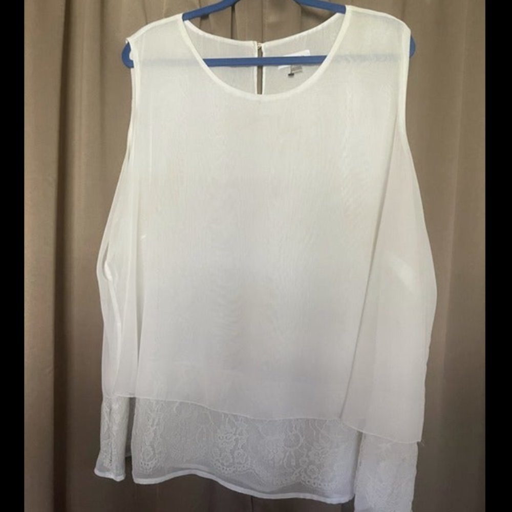 Calvin Klein White Blouse